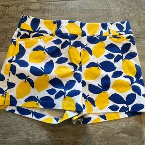Loft lemon shorts
